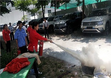 科發(fā)工業(yè)園組織消防安全知識(shí)培訓(xùn)，擰緊員工思想“安全螺絲”