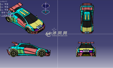 疾風(fēng)之形 探索跑車設(shè)計(jì)模型的藝術(shù)與科技